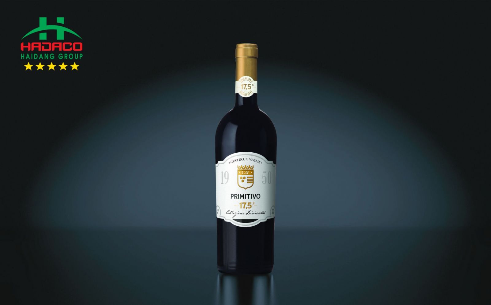 Rượu Vang Đỏ Ý 1950 Primitivo (17,5%)